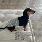 Clease[クリーズ] 　＜yt50012＞シルクメランジワンちゃん（超/小型犬）用ロングタイプ腹巻★水玉柄S/Mサイズ【サイズ交換対象外】【ラッピング（有料）可】