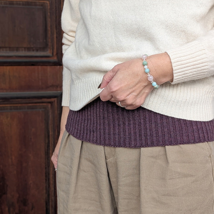 Clease[クリーズ] 　＜yt51001＞メリノウール見せる腹巻き【ラッピング（有料）可】