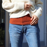 Clease[クリーズ] 　＜yt51001＞メリノウール見せる腹巻き【ラッピング（有料）可】