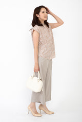 Clease[クリーズ] 　ヘンプトーンワイドパンツ＜5306＞