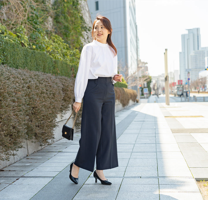 Clease[クリーズ] 　モナルーチェワイドパンツ＜5314＞