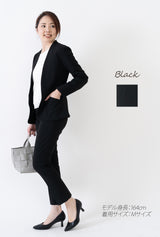 Clease[クリーズ] 　モナルーチェカラーレスジャケット&パンツスーツ＜8009s5302＞