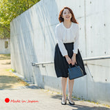 Clease[クリーズ] 　【訳あり】衿タックプルオーバーブラウス＜8019mbkwk＞