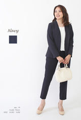 Clease[クリーズ] 　【アウトレット半額】カラーレスジャケット＆パンツセットアップ＜8027s5309＞