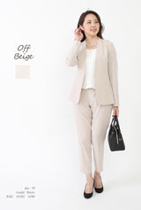 Clease[クリーズ] 　【アウトレット半額】カラーレスジャケット＆パンツセットアップ＜8027s5309＞