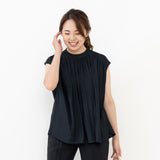 Clease[クリーズ] 　ギャザーフレンチスリーブブラウス＜8029＞