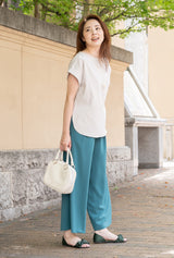 Clease[クリーズ] 　【訳あり】シェルタリングDRYオックスTブラウス＜8034msbwk＞