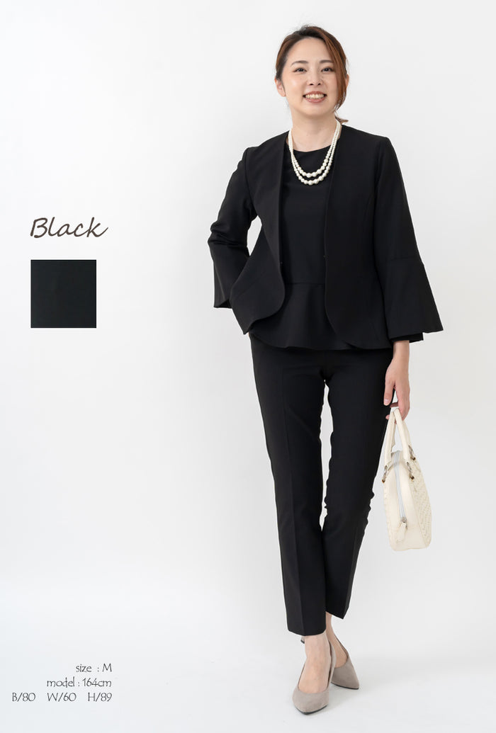 Clease[クリーズ] モナルーチェJK&ペプラムプルオーバー &パンツ