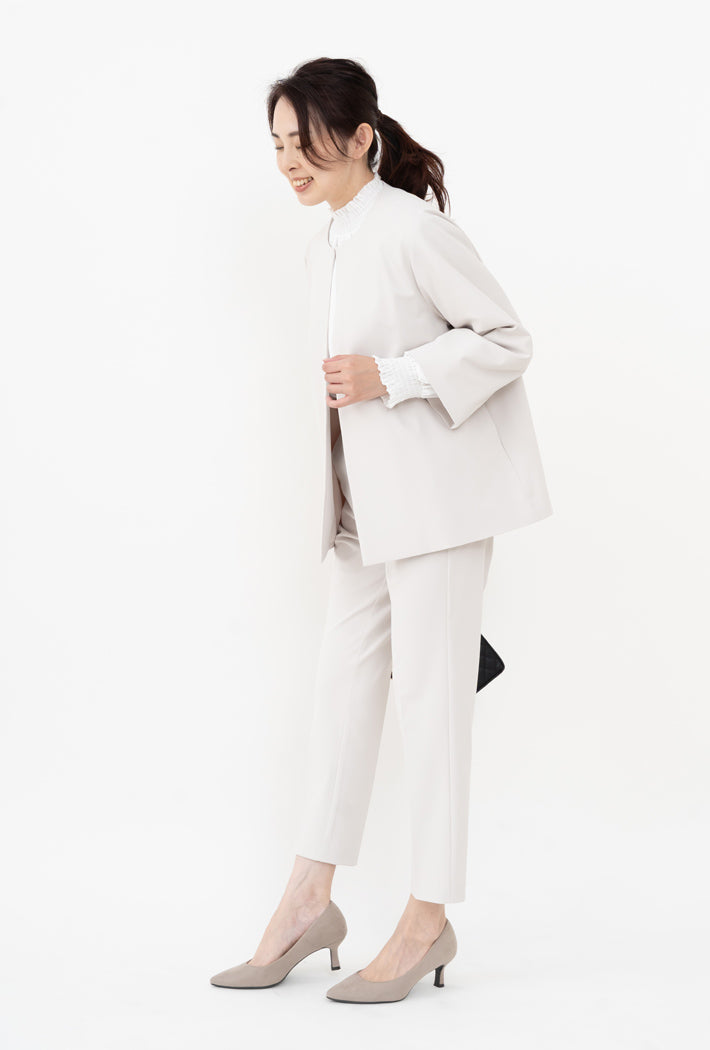 Clease[クリーズ] 　キューダスカラーレスジャケット＆パンツセットアップ＜8045s5317＞