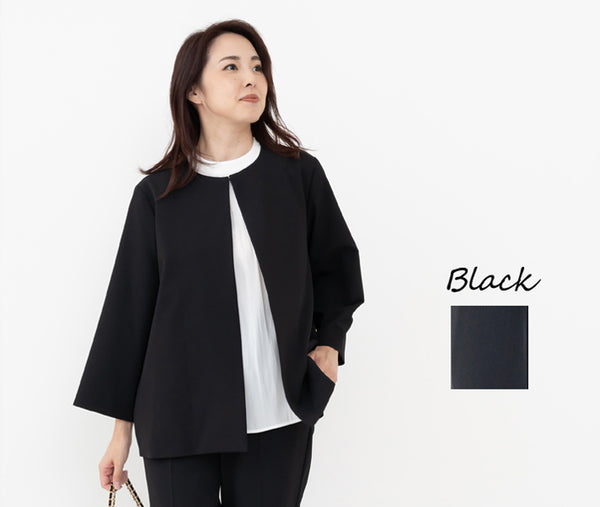Clease[クリーズ] 　【訳あり】カラーレスジャケット＜8045mbkwk＞