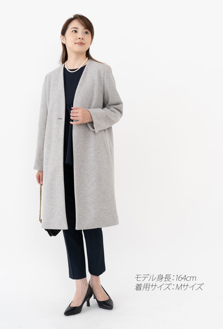Clease[クリーズ] 　ウールレットコート＜8048＞