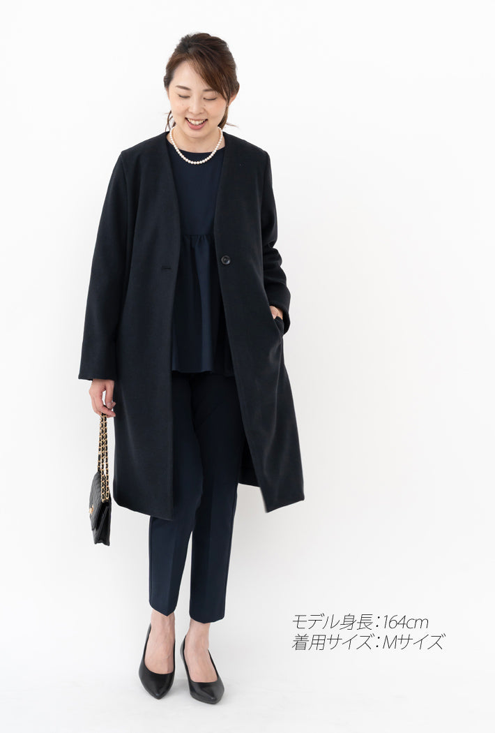 Clease[クリーズ] 　ウールレットコート＜8048＞