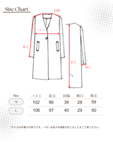 Clease[クリーズ] 　ウールレットコート＜8048＞
